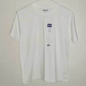 2 Gildan White TShirts Youth